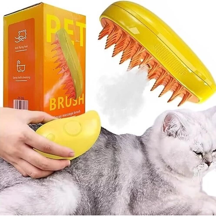 BFS  Şarjlı Soğuk Buharlı Kedi Köpek Fırçası Tarağı