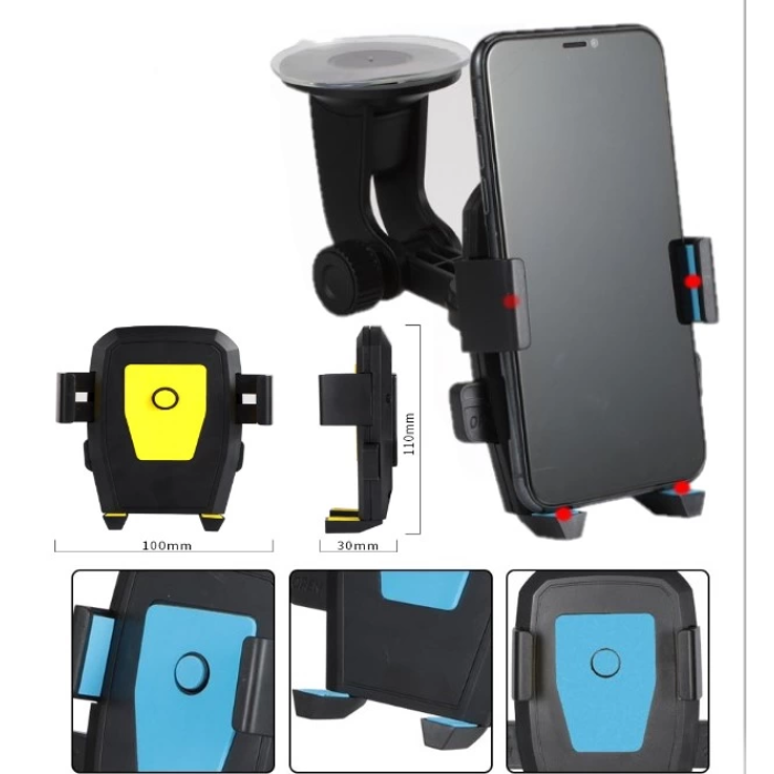 BFS  Araç İçi Cam ve Torpido Vantuzlu Telefon Tutucu CM-234