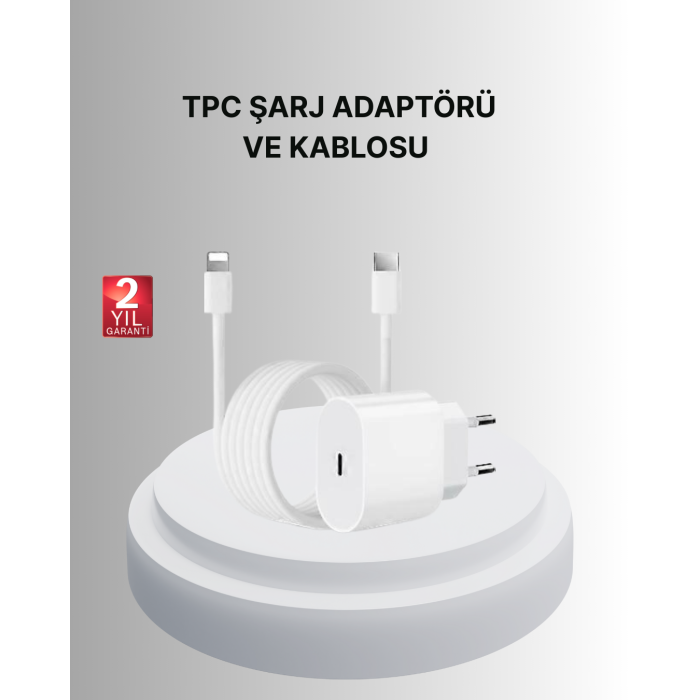 Yeni Nesil 20W USB-C Hızlı Şarj Cihazı iOS Tam Uyumlu