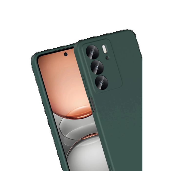 BFS Realme C75 4G First Silikon - Koyu Yeşil