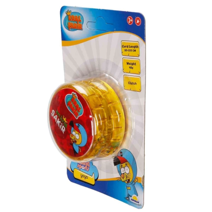 BFS  5354 SUN-RST-RSP-YOYO KRAL ŞAKİR 6CM SARI IŞIKLI KRTL KRAL