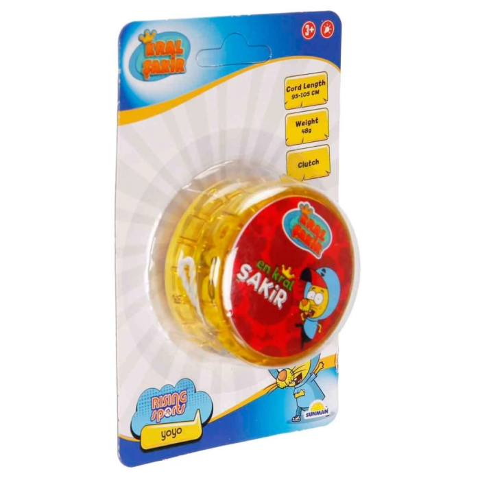 BFS  5354 SUN-RST-RSP-YOYO KRAL ŞAKİR 6CM SARI IŞIKLI KRTL KRAL