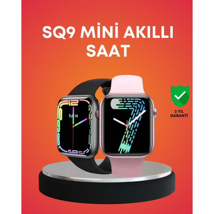 Akıllı Saat AMOLED Dokunmatik Ekran Nabız Uyku ve Adım Takibi