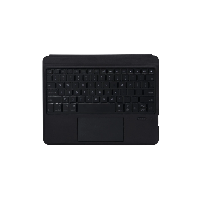 BFS  T5209D iPad Pro 12.9 (2021) Kılıf İnter Ledli Klavyeli Tablet Kılıfı - Siyah