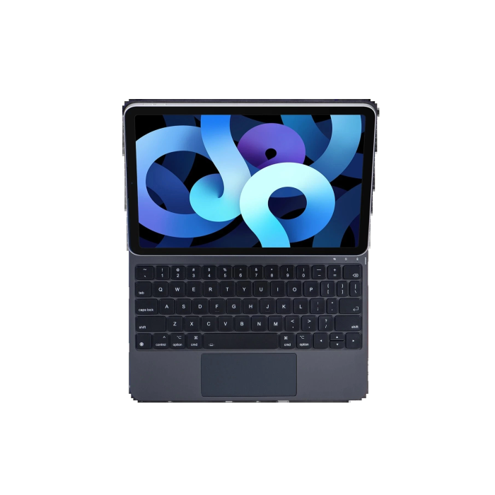 BFS  iPad Pro 11 (2024) Kılıf X7P Magic Manyetik Klavyeli Tablet Kılıfı - Siyah