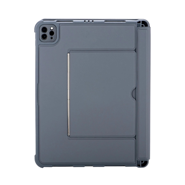 BFS  T5510D iPad Pro 13 (2024) Kılıf Palermo Ledli Klavyeli Standlı Tablet Kılıfı - Siyah