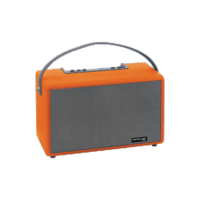BFS  F32 2x50W Sürücülü 2 Adet Mikrofonlu BT 5.2 Kablosuz Hoparlör - Turuncu