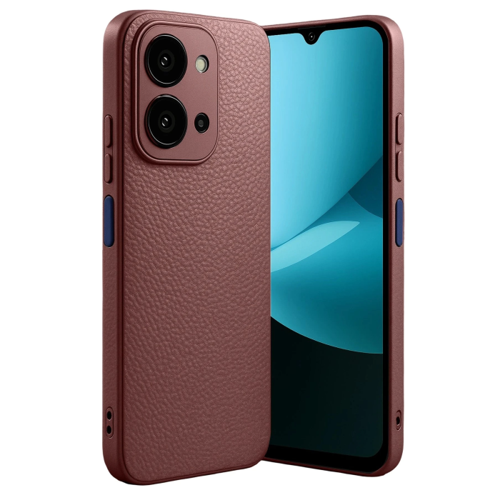 BFS Xiaomi Redmi 15C 4G Thermax Silikon Kılıf - Bordo