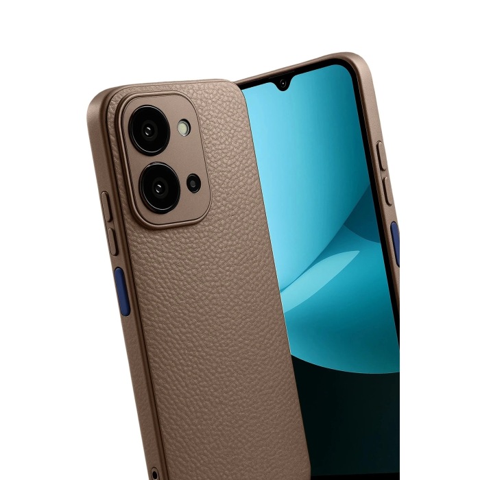 BFS Xiaomi Redmi 15C 4G Thermax Silikon Kılıf - Kahverengi