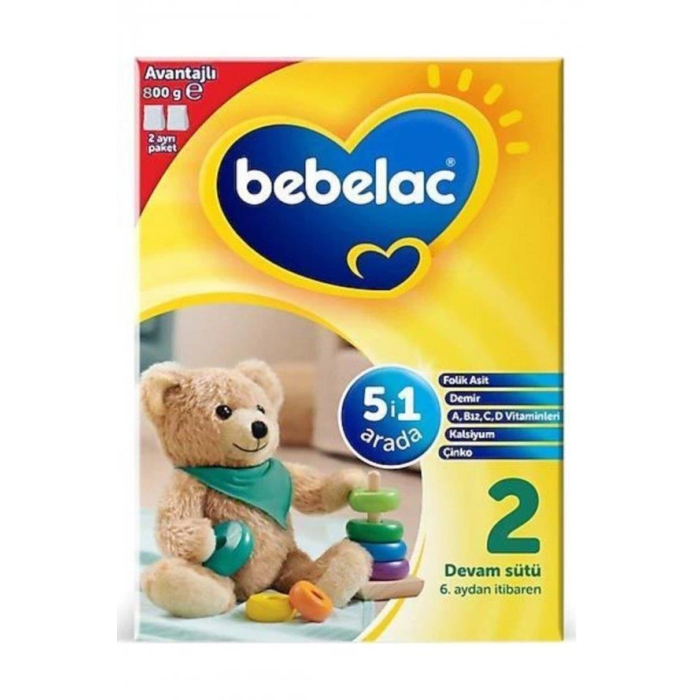 BFS   Bebelac Bebek Devam Sütü No2 800 Gr