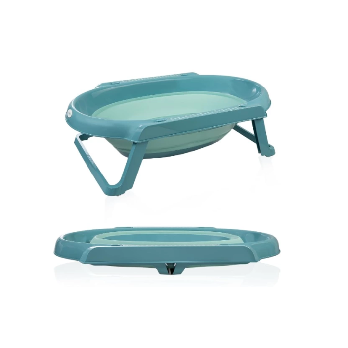 BFS  BabyJem Katlanır Banyo 5Li Küvet Seti 596 Turkuaz