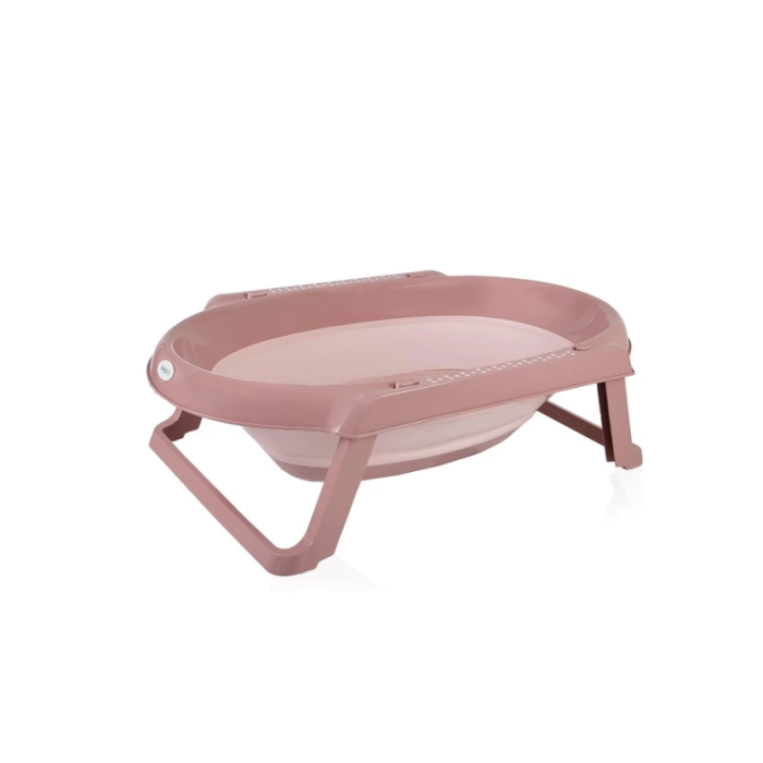 BFS  BabyJem Katlanır Banyo 5Li Küvet Seti 596 Somon