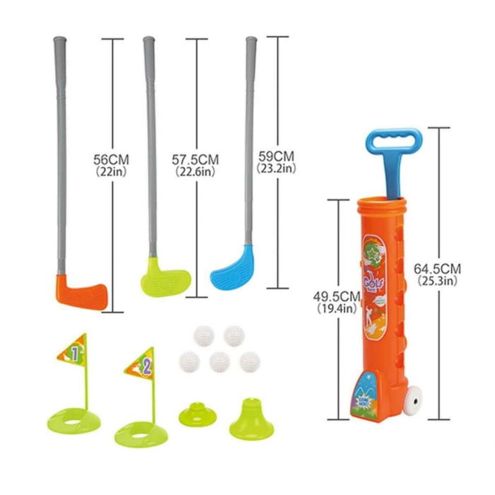 BFS Çekçek Arabalı Golf Seti