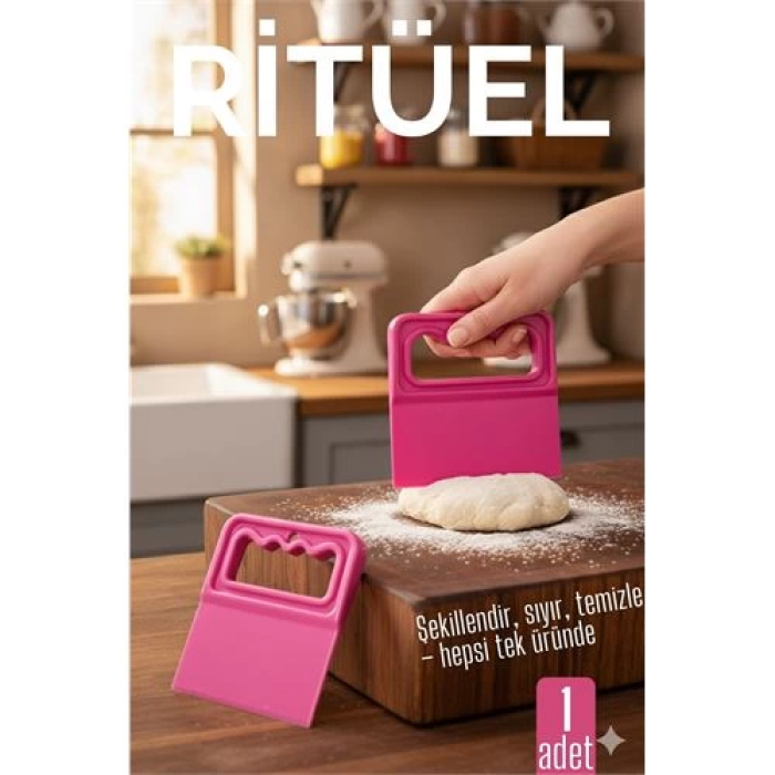 BFS  Hamur Kesici Kazıyıcı ve Spatula  - Esnek Yapı ile Unlu Mamul Hazırlığı İçin Pratik Yardımcı