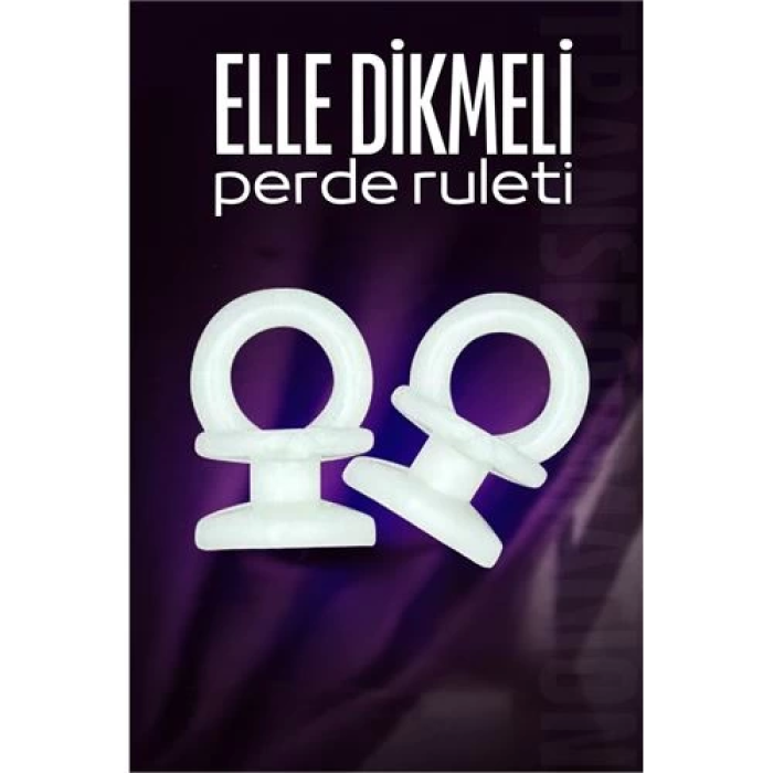BFS Elle Dikmeli Perde Düğmesi Perde Ruleti 38 ADET