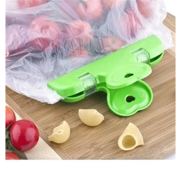 2li Pratik Torba Paket Ve Poşet Kapatıcı Kilitli Klips Mandal