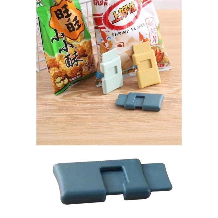 6lı Hava Sızdırmaz Poşet Torba Ambalaj  Ve Paket Kıstırmalı Kapatma Klipsi