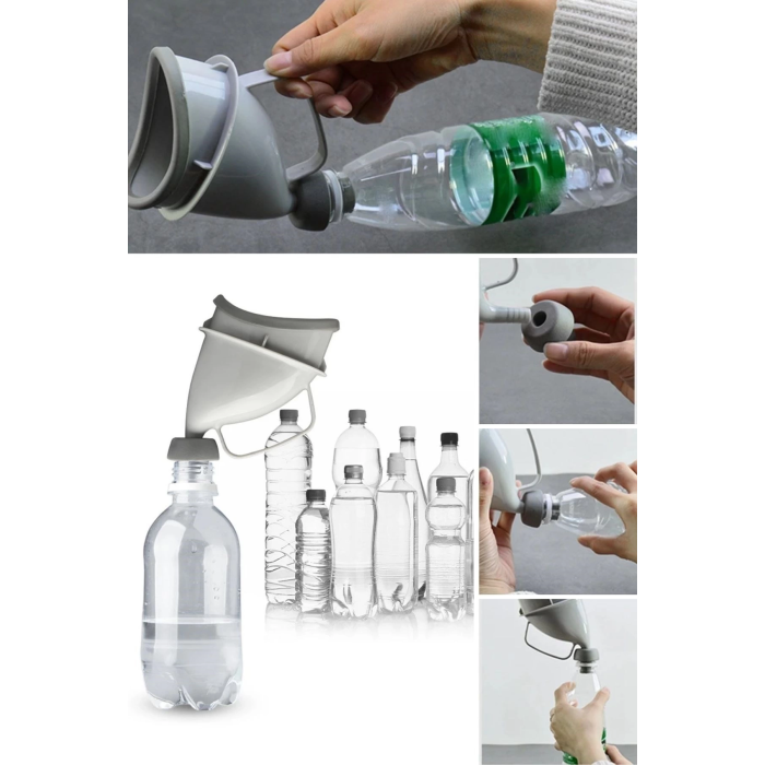 Unisex Taşınabilir Hijjenik Seyahat Tuvalet Aparatı Seyahat Tuvalet Hunisi