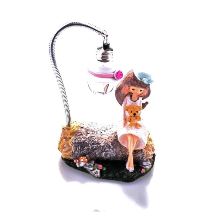 Kaya Üzerine Oturan Kız Biblo