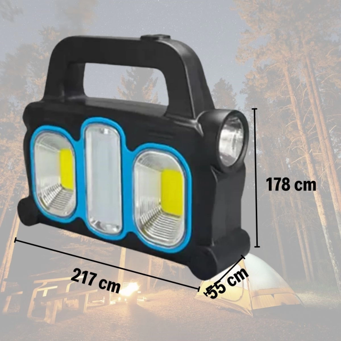 Hurry Bolt Güneş Enerjili Taşınabilir Çalışma ası – Powerbank Özellikli