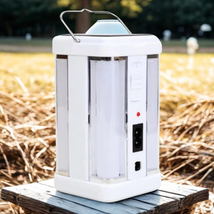 Güneş Enerjili Şarjlı Işık 1200mAh Yeniden Şarj Edilebilir Batarya