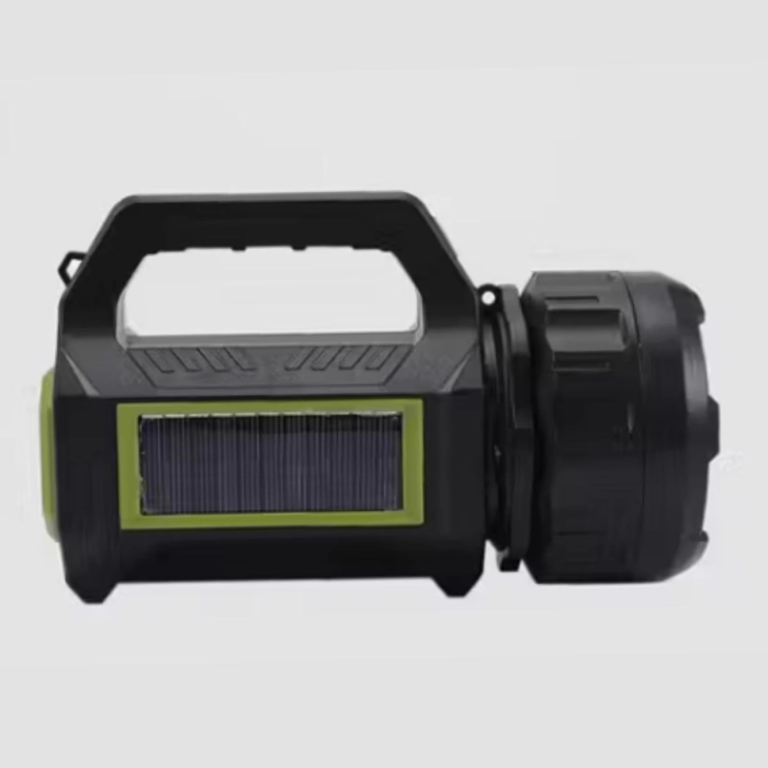 Şarjlı LED El Feneri 10W Taşınabilir Acil Durum ası USB Şarjlı & Yan COB Işıklı