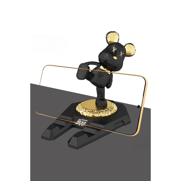 Ayıcıklı Telefon ve Tablet Standı Masa Üstü Telefon ve Tablet Tutucu Aparatı