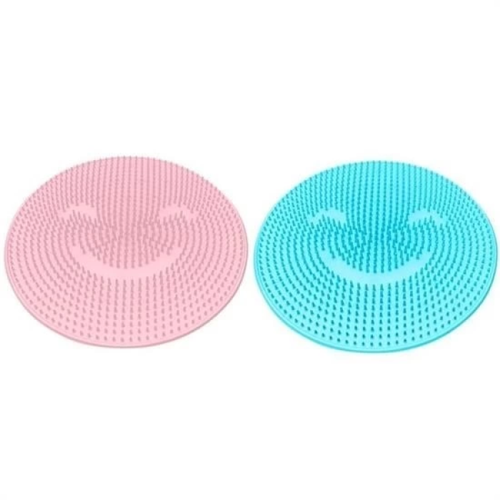 Silikon Fırçalı Banyo Masaj Matı ve  Ayaklar için Topuk Masaj Paspası