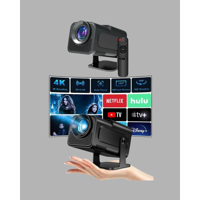 Android Projeksiyon Game Box – 1280x720p HD Çözünürlük, Bluetooth,HDMI ve USB Girişli