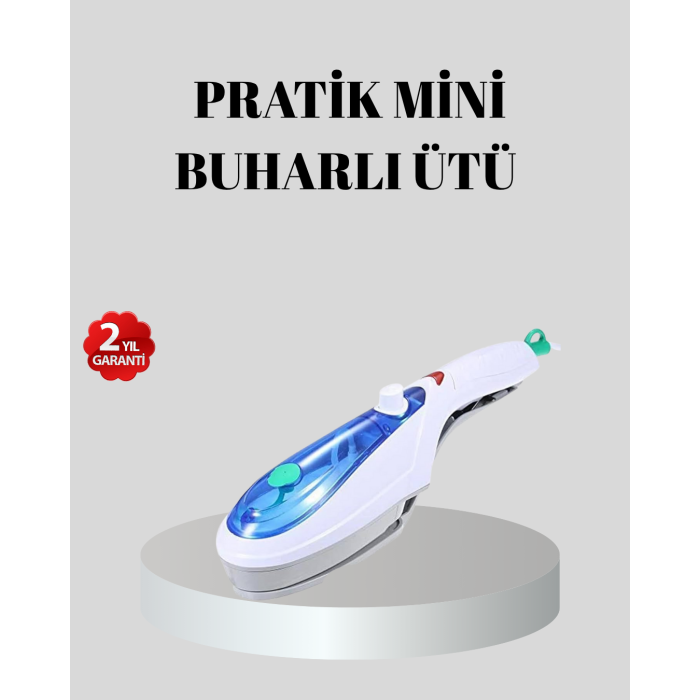 1500W Buharlı El Seyahat Ütüsü – Kompakt, Taşınabilir, Her Kumaşa Uygun