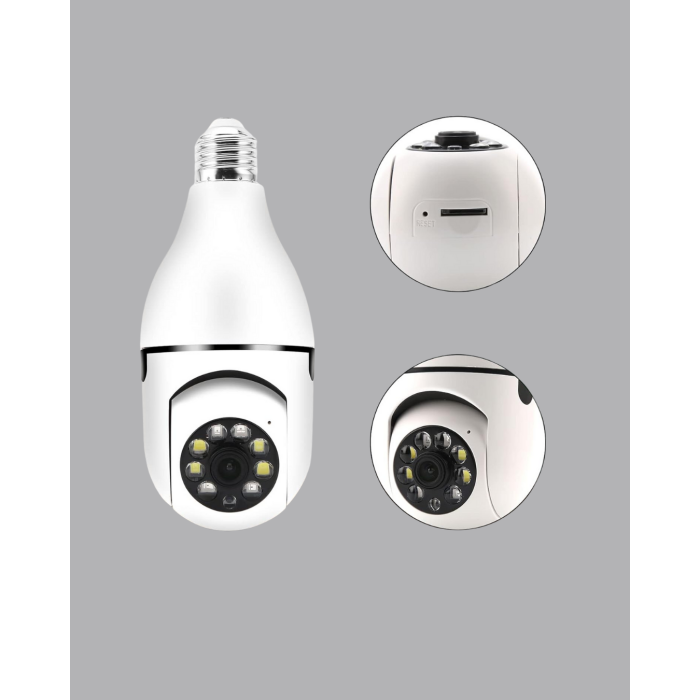 Akıllı Duy Kamera Uzaktan Kontrol ve Geniş Görüş Açılı