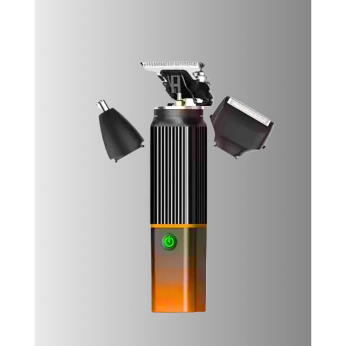 USB-C Şarjlı 3 in 1 Erkek Bakım Cihazı – Sessiz Motorlu Saç ve Sakal Kesme Makinesi