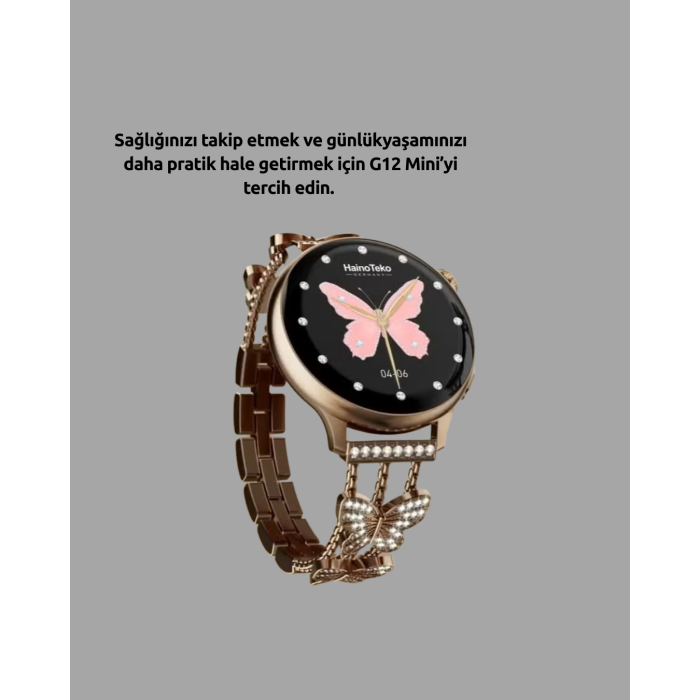 Akıllı Saat – Kalp Atış Takipli, Spor Modlu, Uzun Pil Ömürlü