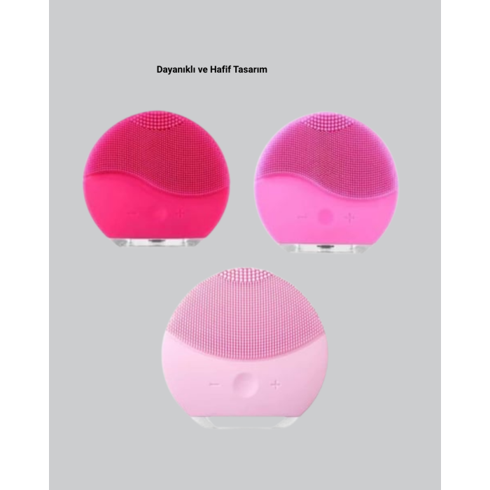 Silikon Yüz Temizleme ve Masaj Aleti – Su Geçirmez, Taşınabilir ve Cilt Dostu
