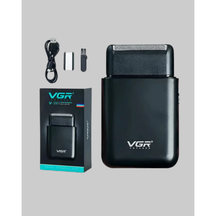 Kompakt Şarjlı Tıraş Makinesi Çift Yönlü Bıçaklı 45 Dakika Kullanım Süreli