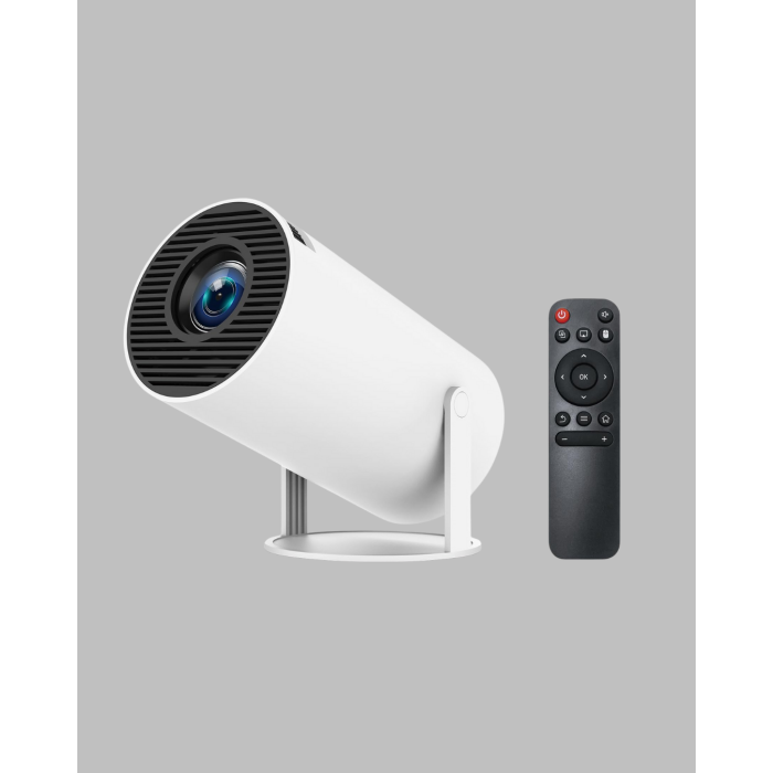 Full HD 4K Uyumlu Projeksiyon Cihazı 130 İnç Geniş Ekran Destekli