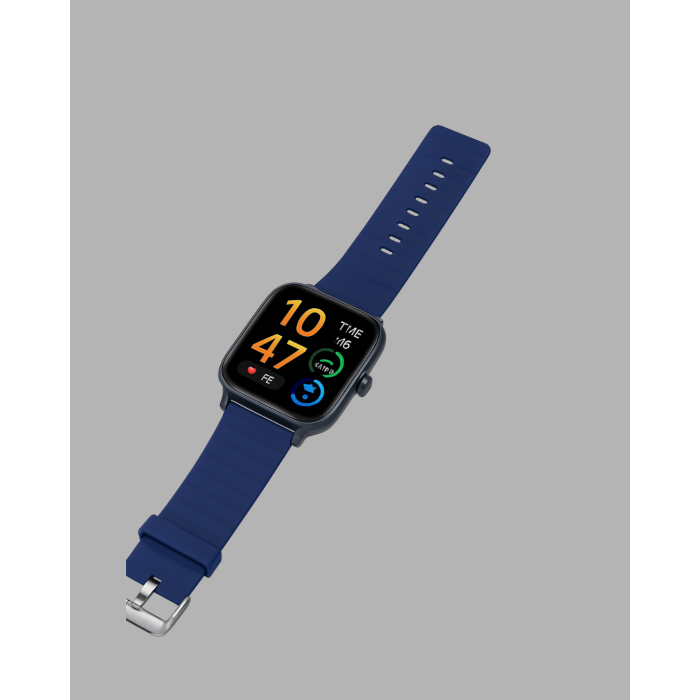 Akıllı Saat 360 mAh Çoklu Spor Modlu Lacivert Siyah Kordon