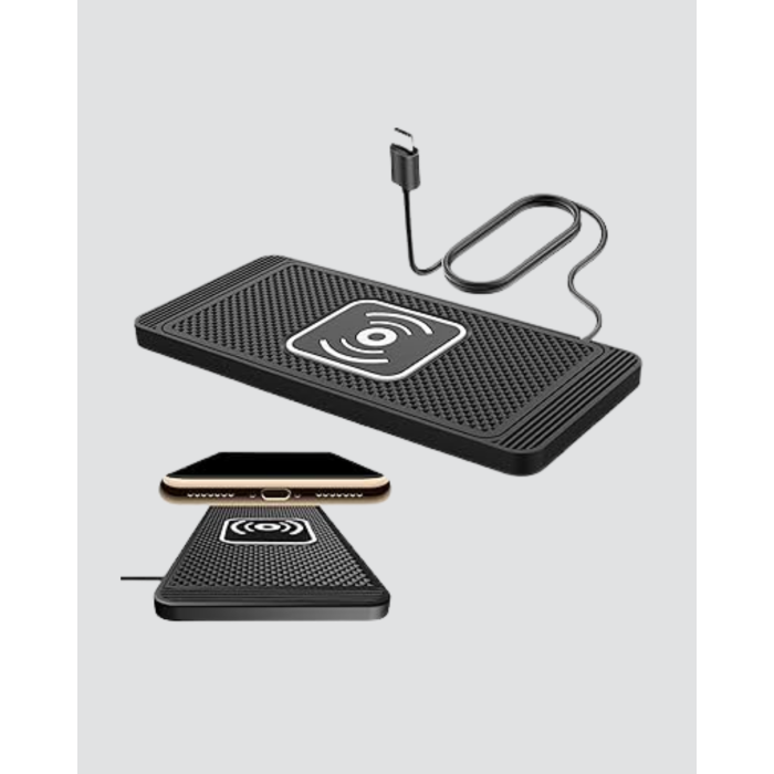 Manyetik Şarj Pedi 7.5W 10W 15W Hızlı Şarj Kaymaz Tabanlı