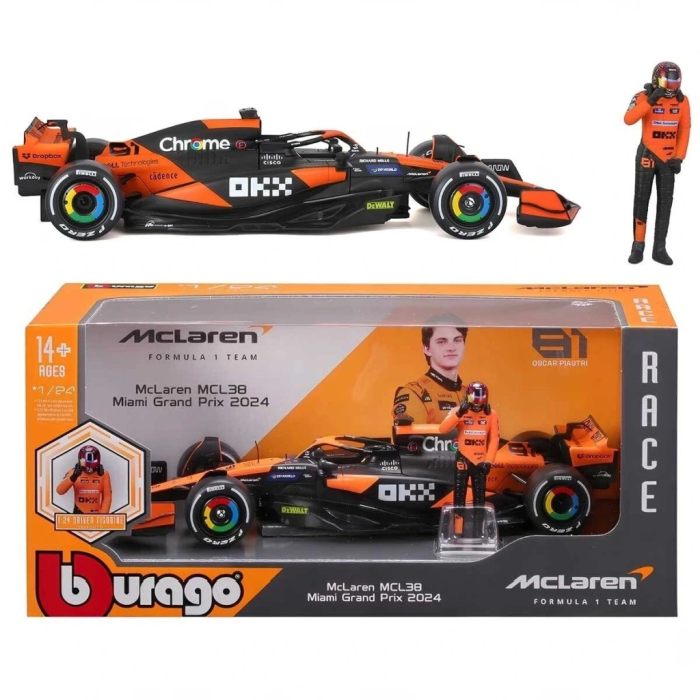 BFS 28040 SUN-BUR-1 24 FORMULA MCLAREN MCL38 1 FGR 2A