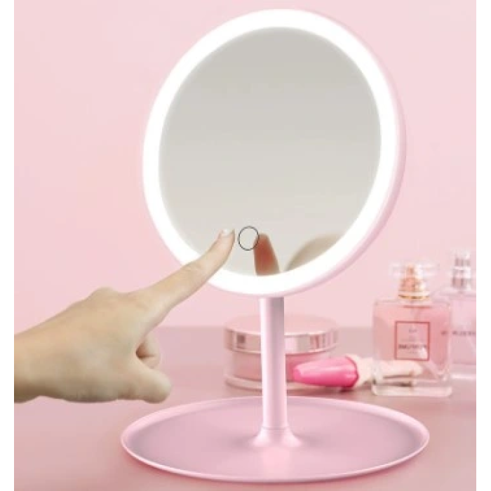 BFS Led Işıklı Dokunmatik Makyaj Aynası 3 Kademeli Işık Ayarlı