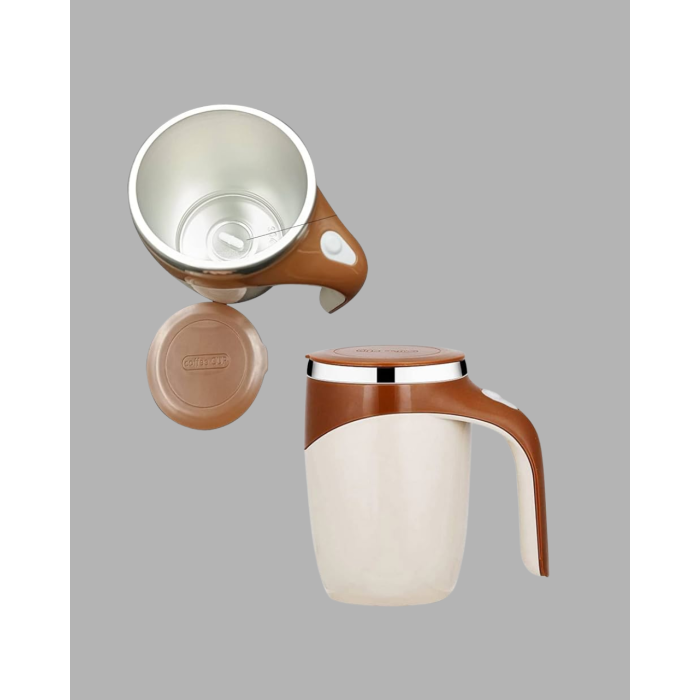 USB Şarjlı Manyetik Karıştırıcı Kupa Otomatik Karıştırma Paslanmaz Çelik