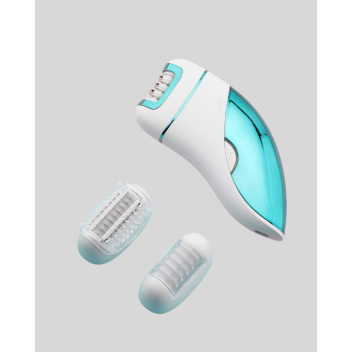 3ü 1 Arada Epilatör Su Geçirmez Metal Başlıklı LED Işıklı 90 Dakika Şarjlı