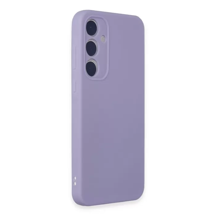 Newface Samsung Galaxy A55 5G Kılıf First Silikon - Lila