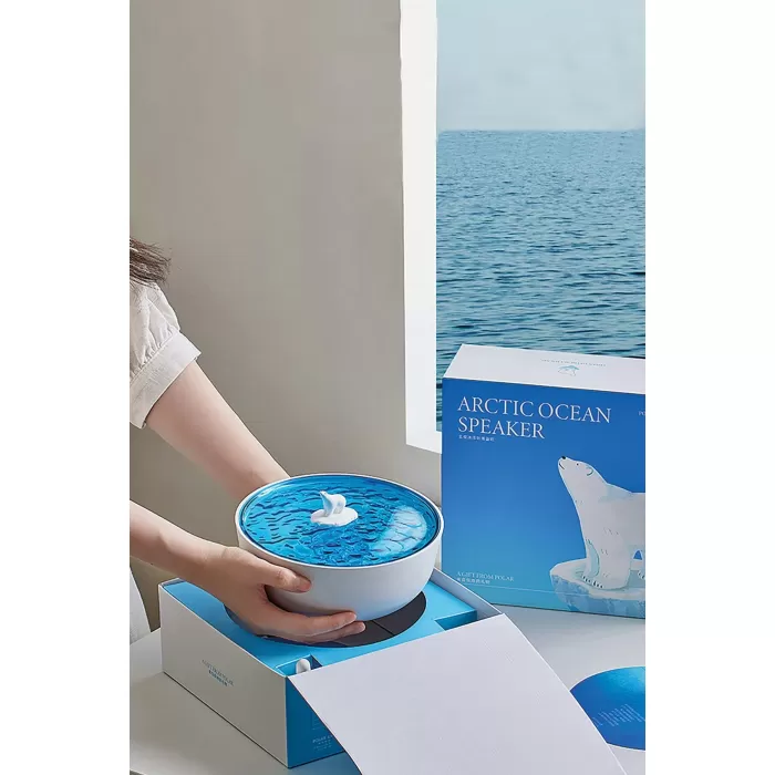 Newface Z5 Arktik Okyanus Temalı BT Kablosuz Hoparlör - Mavi