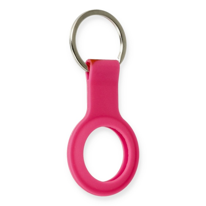 Newface Airtag Silikon Kılıf - Pembe