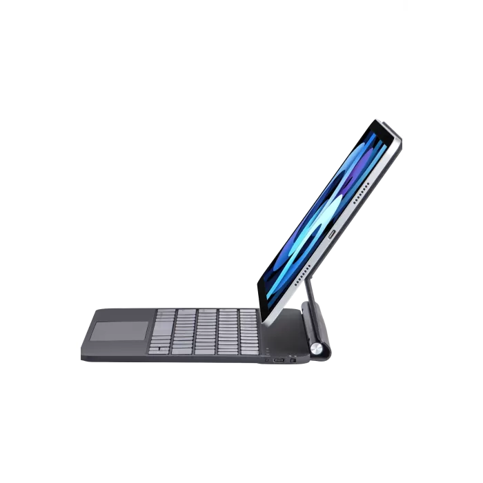 Newface iPad Pro 11 (2024) Kılıf X7P Magic Manyetik Klavyeli Tablet Kılıfı - Siyah