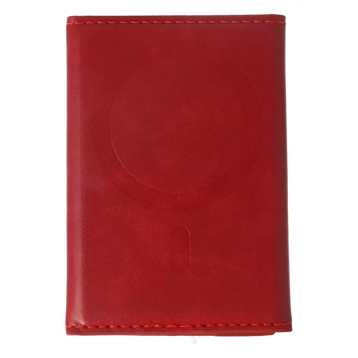 Joko Tema Magsafe Deri Kartlık - Kırmızı