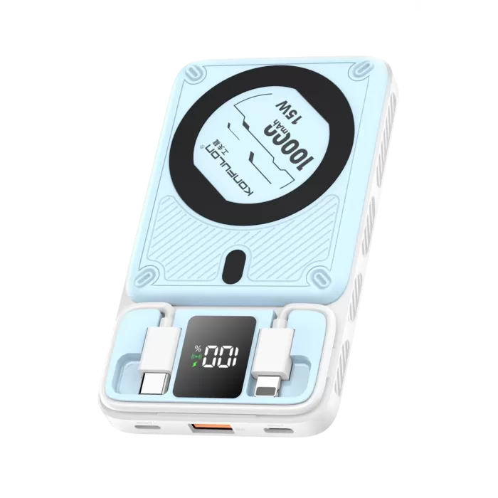 Konfulon M25W 10.000 mAh 20W PD Magsafe Powerbank - Mavi