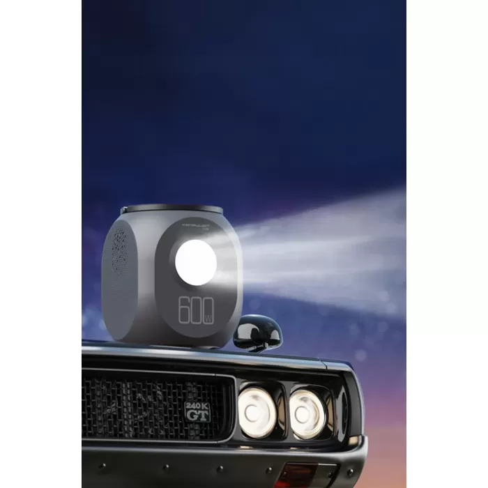 Konfulon CN08 Powerbank 600W 180.000 mAh Kamp Şarj 45W PD - Gri