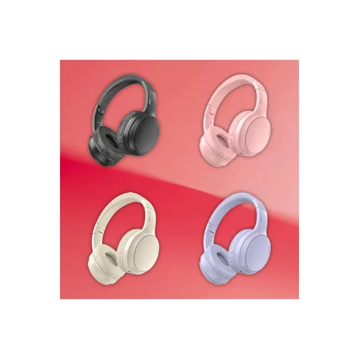 Karler Bass KRH4 Aktif Gürültü Engelleyici Özellikli Kafaüstü Kablosuz Bluetooth Kulaklık - Siyah